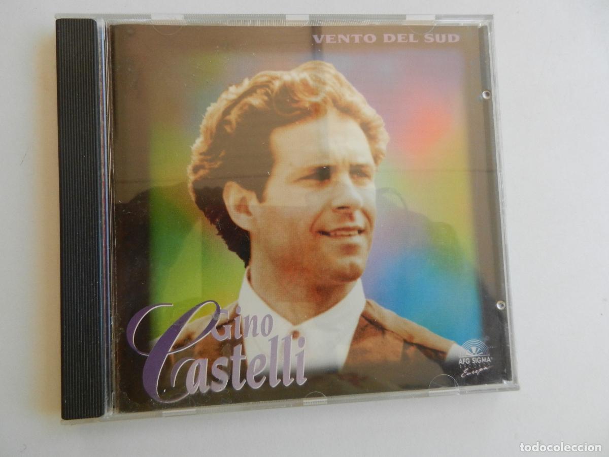 CDs de m&uacute;sica: GINO CASTELLI - VENTO DEL SUD - CD - 14 TEMAS -1995 - Foto 1