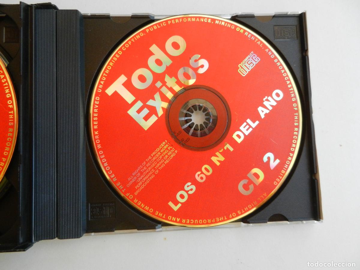 CDs de m&uacute;sica: TODO EXITOS - LOS 60 N&ordm; 1 DEL A&Ntilde;O - VOL 5 - 4CD,S - Foto 3