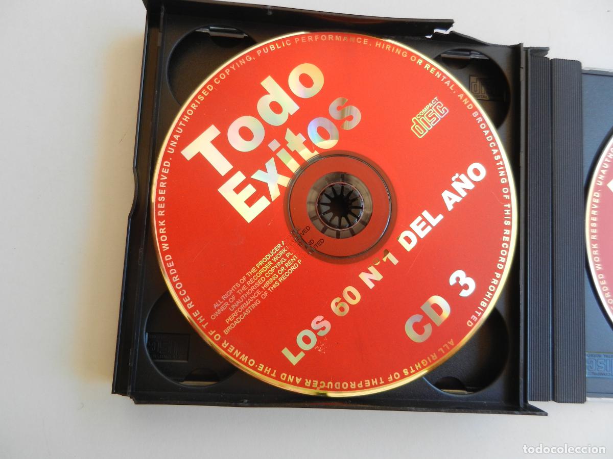 CDs de m&uacute;sica: TODO EXITOS - LOS 60 N&ordm; 1 DEL A&Ntilde;O - VOL 5 - 4CD,S - Foto 4