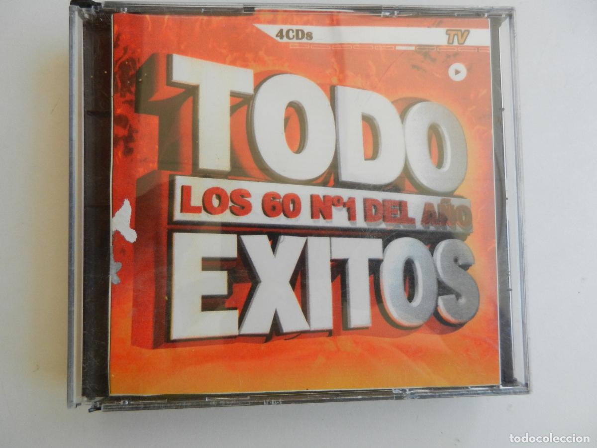 CDs de m&uacute;sica: TODO EXITOS - LOS 60 N&ordm; 1 DEL A&Ntilde;O - VOL 5 - 4CD,S - Foto 1