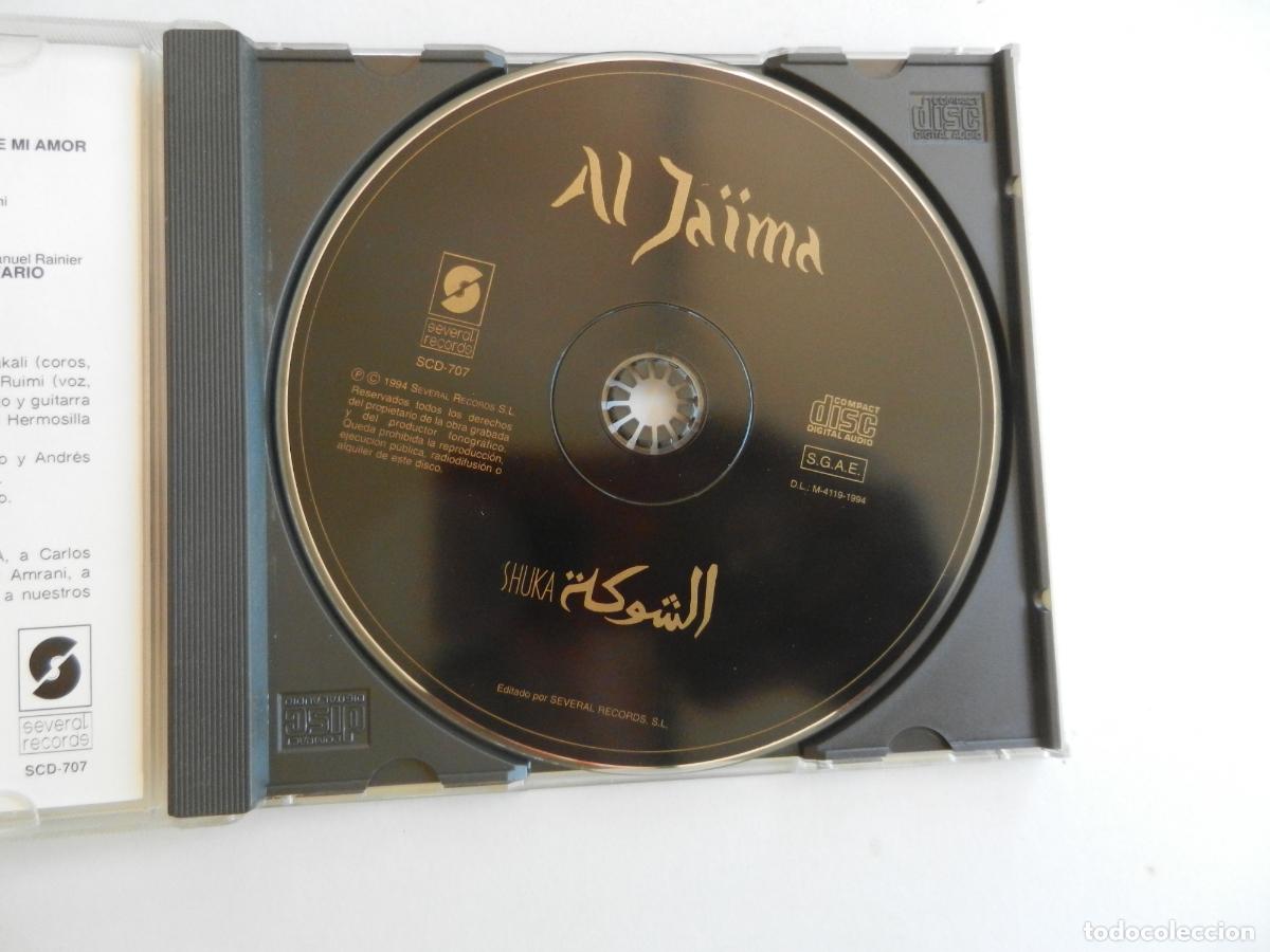 CDs de m&uacute;sica: AL JA&Iuml;MA - SHUKA- CD 1994 - Foto 2