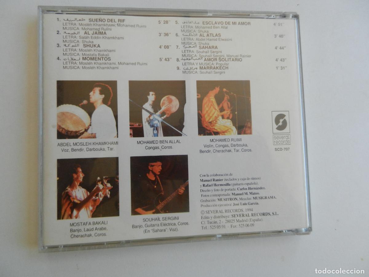 CDs de m&uacute;sica: AL JA&Iuml;MA - SHUKA- CD 1994 - Foto 3