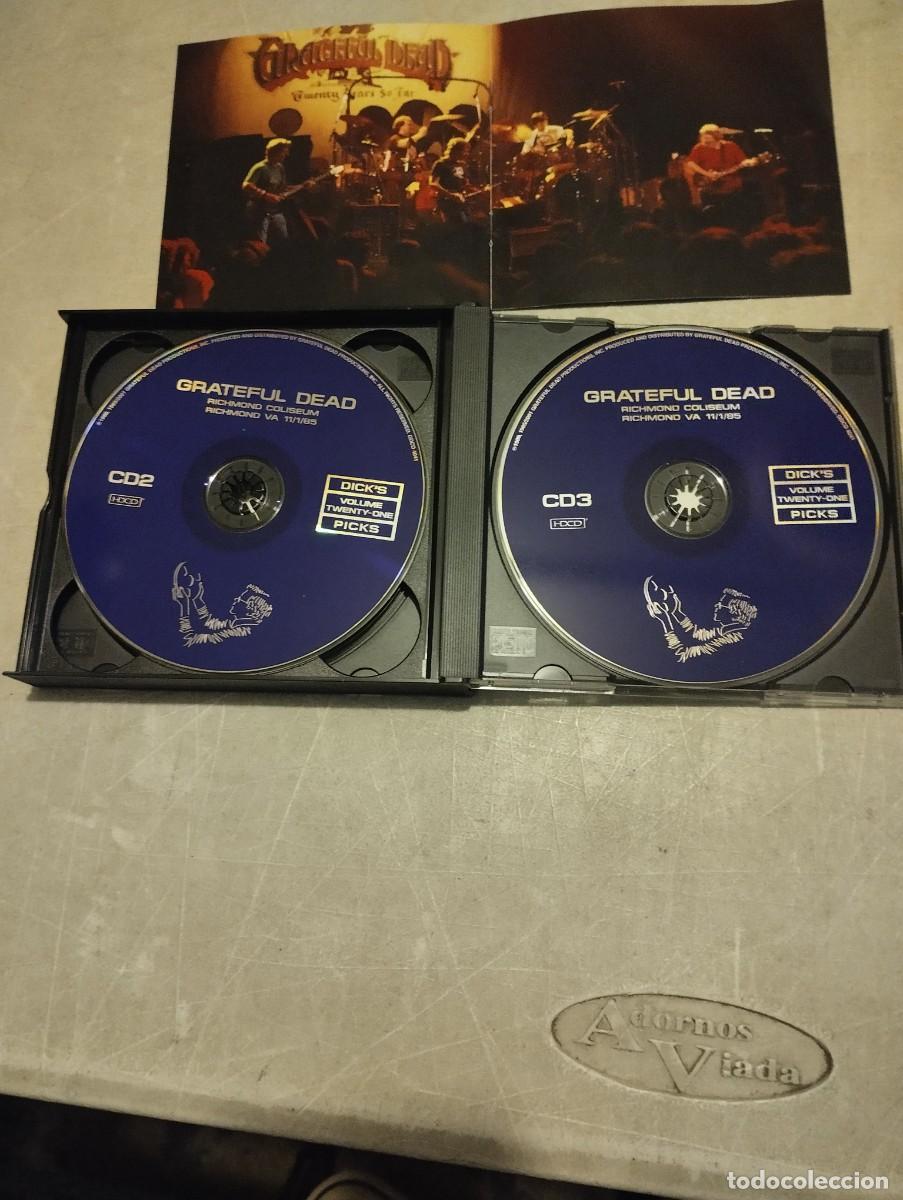 CDs de m&uacute;sica: GRATEFUL DEAD 3XCD DICKS PICKS VOL TWENTY-ONE - Foto 2