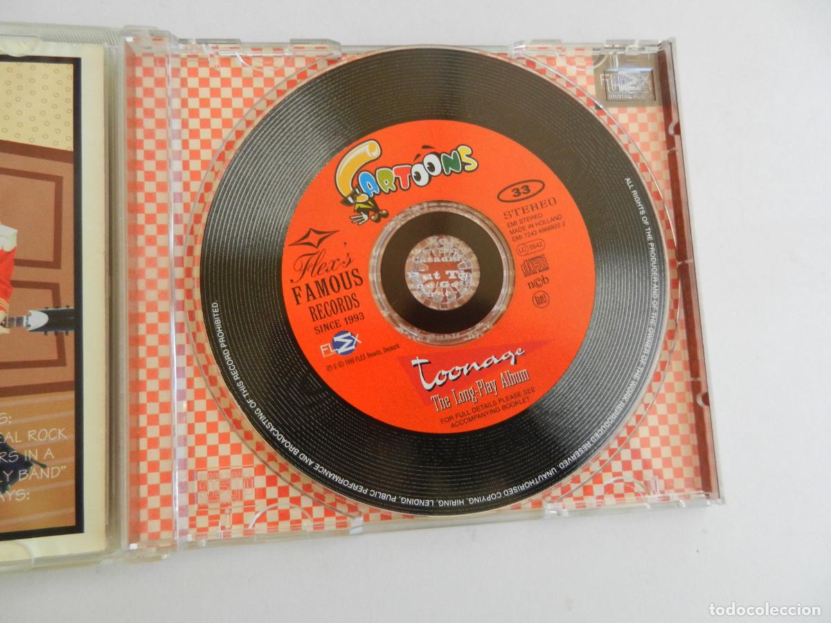 CDs de m&uacute;sica: CARTOONS - TOONAGE - CD -1998 - Foto 2