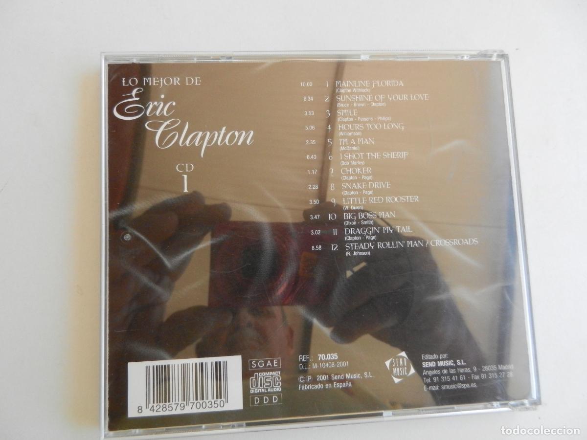 CDs de m&uacute;sica: LO MEJOR DE ERIC CLAPTON - CD 1 - 2001 - Foto 3