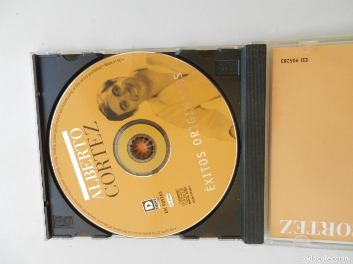 CDs de m&uacute;sica: ALBERTO CORTEZ - EXITOS ORIGINALES - CD 2003 - Foto 2