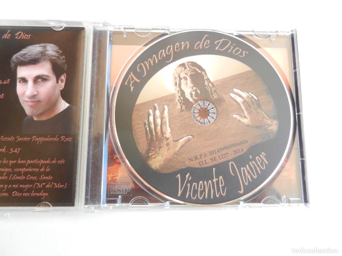 CDs de m&uacute;sica: A IMAGEN DE DIOS - VICENTE JAVIER -CD 2014 - Foto 2