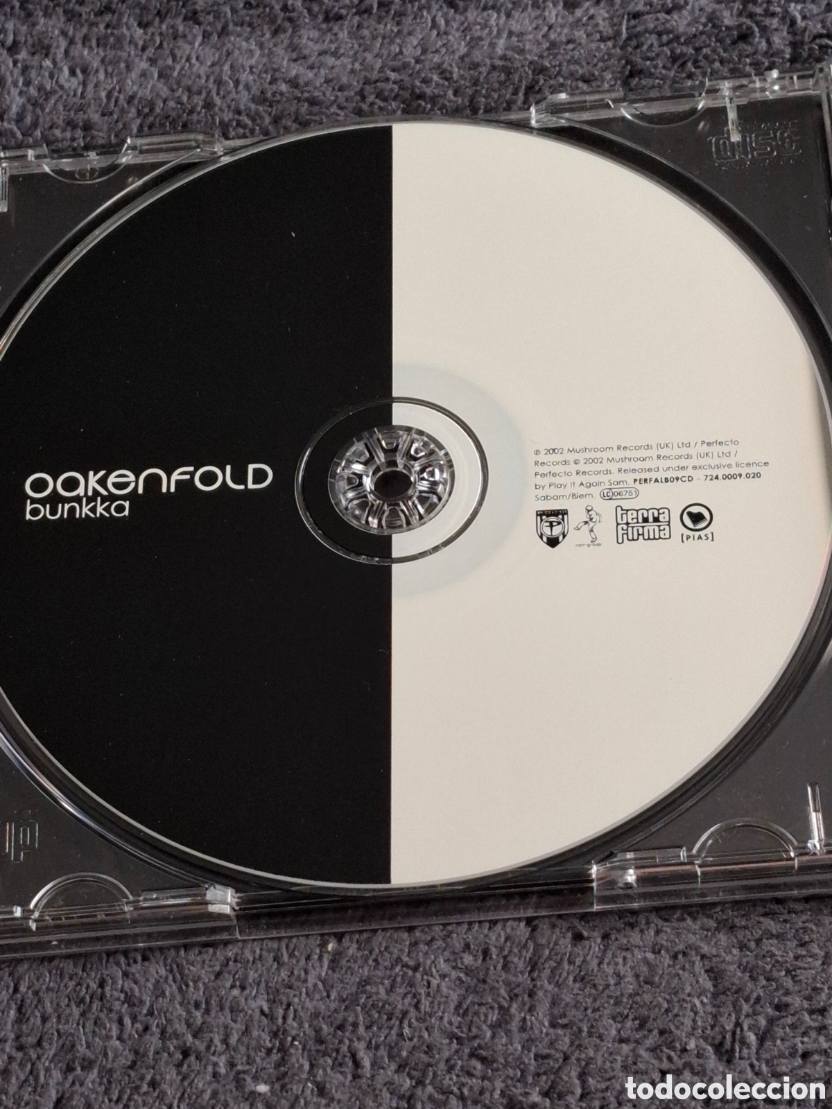 CDs de m&uacute;sica: CD51. Oakelfold - Bunkka, Mushroom 2002. - Foto 3