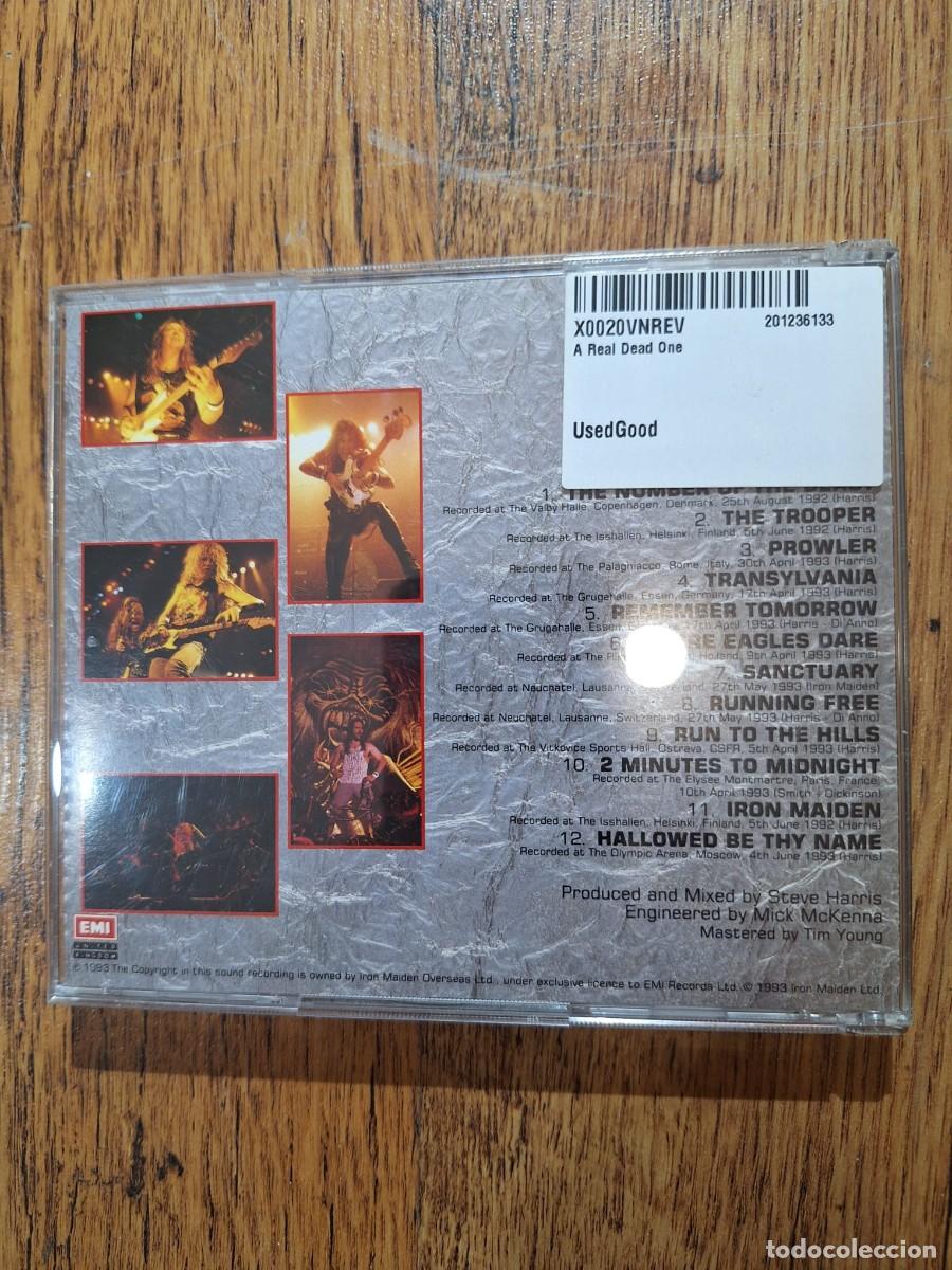 CDs de m&uacute;sica: CD Iron Maiden - A Real Dead One (1993) - Foto 2