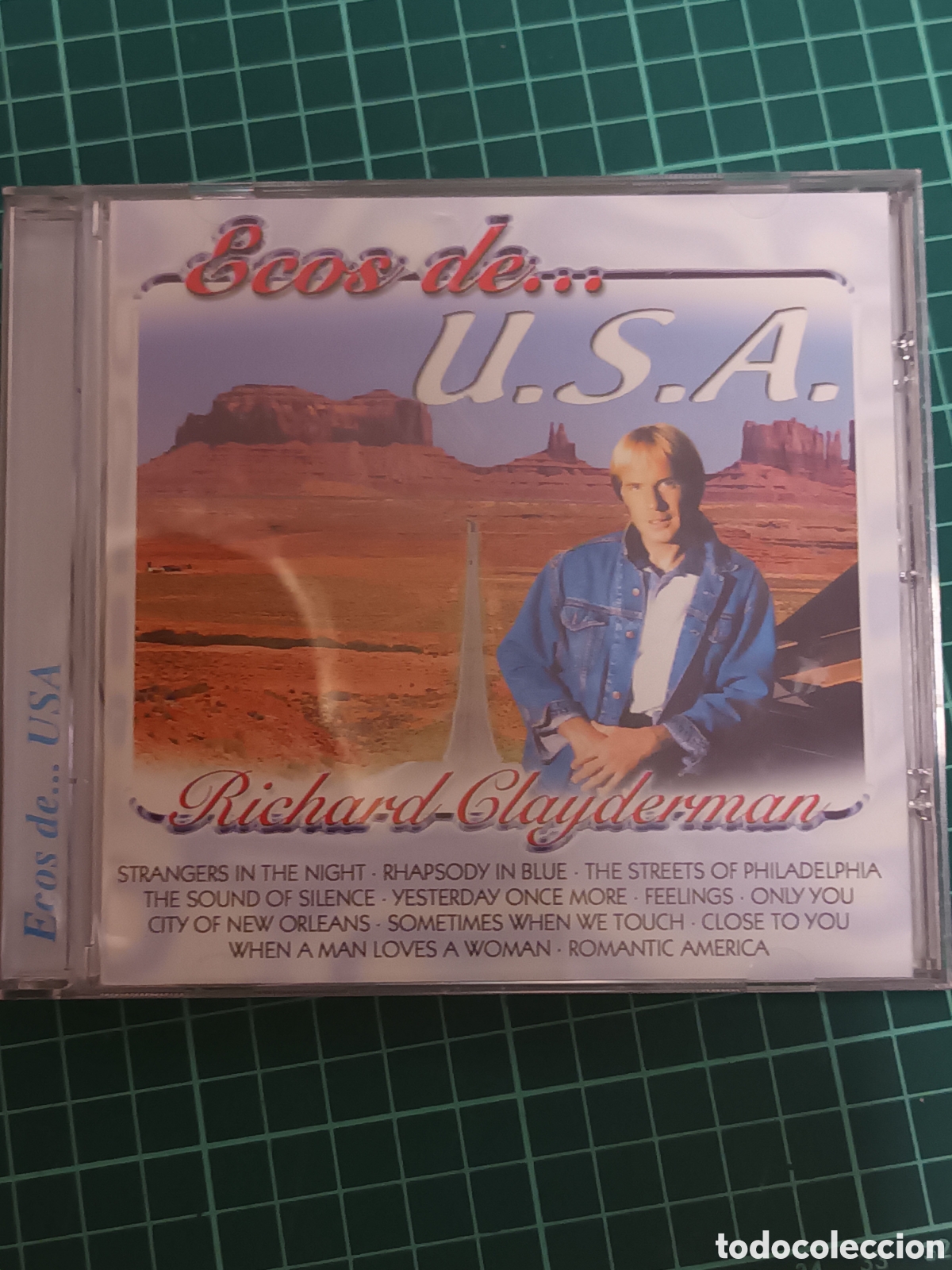 CDs de m&uacute;sica: Richard clayderman ecos de USA - Foto 1
