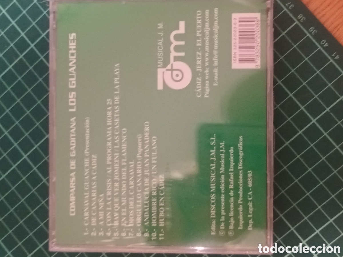 CDs de m&uacute;sica: Los guanches cd precintado - Foto 2
