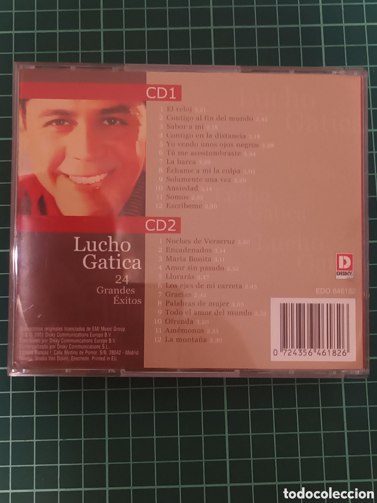 CDs de m&uacute;sica: Lucho gatica 2cds grandes exitos - Foto 2