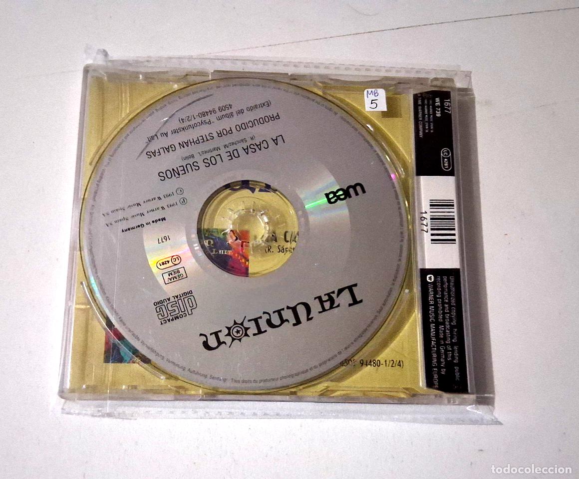 CDs de m&uacute;sica: LA UNION &rdquo;LA CASA DE LOS SUE&Ntilde;OS&rdquo; CD SINGLE 1 TRACKS - Foto 2