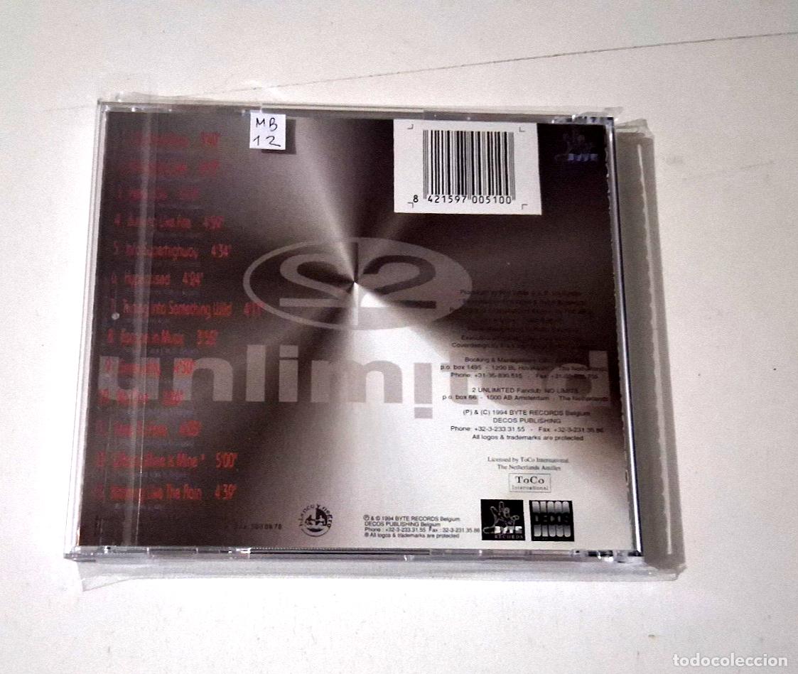 CDs de m&uacute;sica: 2 UNLIMITED &rdquo;REAL THINGS&rdquo; CD 13 TRACKS - Foto 2