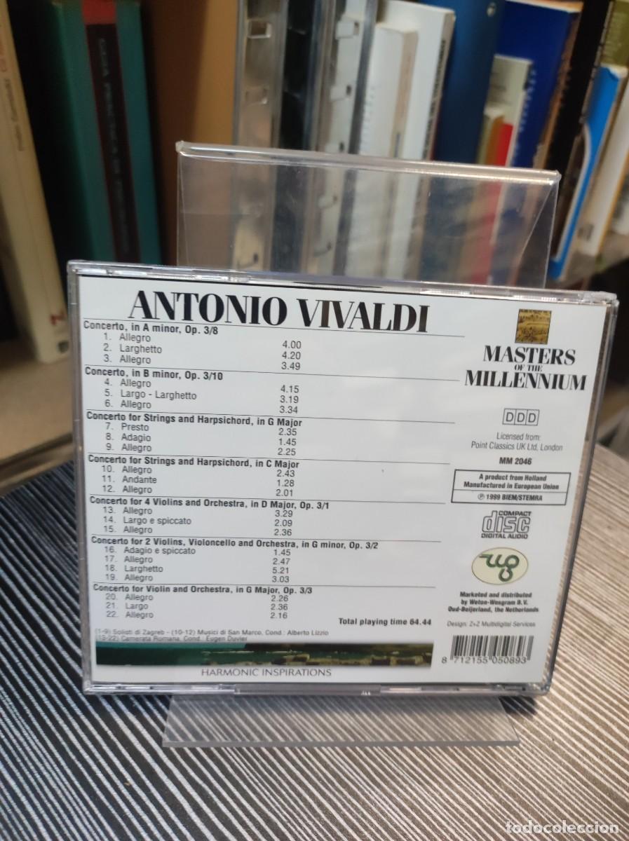 CDs de m&uacute;sica: ANTONIO VIVALDI HARMONIC INSPIRATIONS - Foto 2