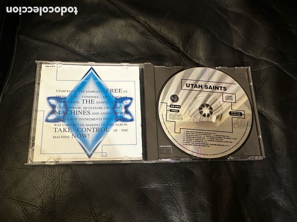 CDs de m&uacute;sica: Saints Utah Saints cd - Foto 3