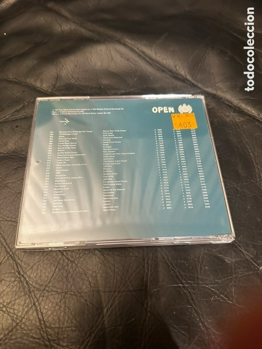 CDs de m&uacute;sica: Derrick May &ndash; The Mayday Mix cd - Foto 2