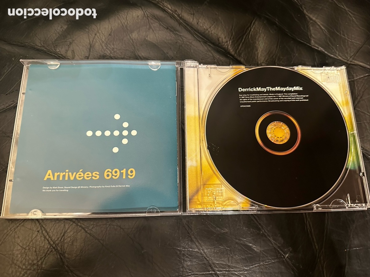 CDs de m&uacute;sica: Derrick May &ndash; The Mayday Mix cd - Foto 3