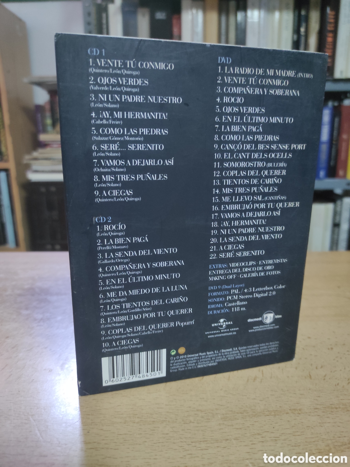 CDs de m&uacute;sica: MIGUEL POVEDA. COPLAS DEL QUERER. (2 CD + DVD) - Foto 2