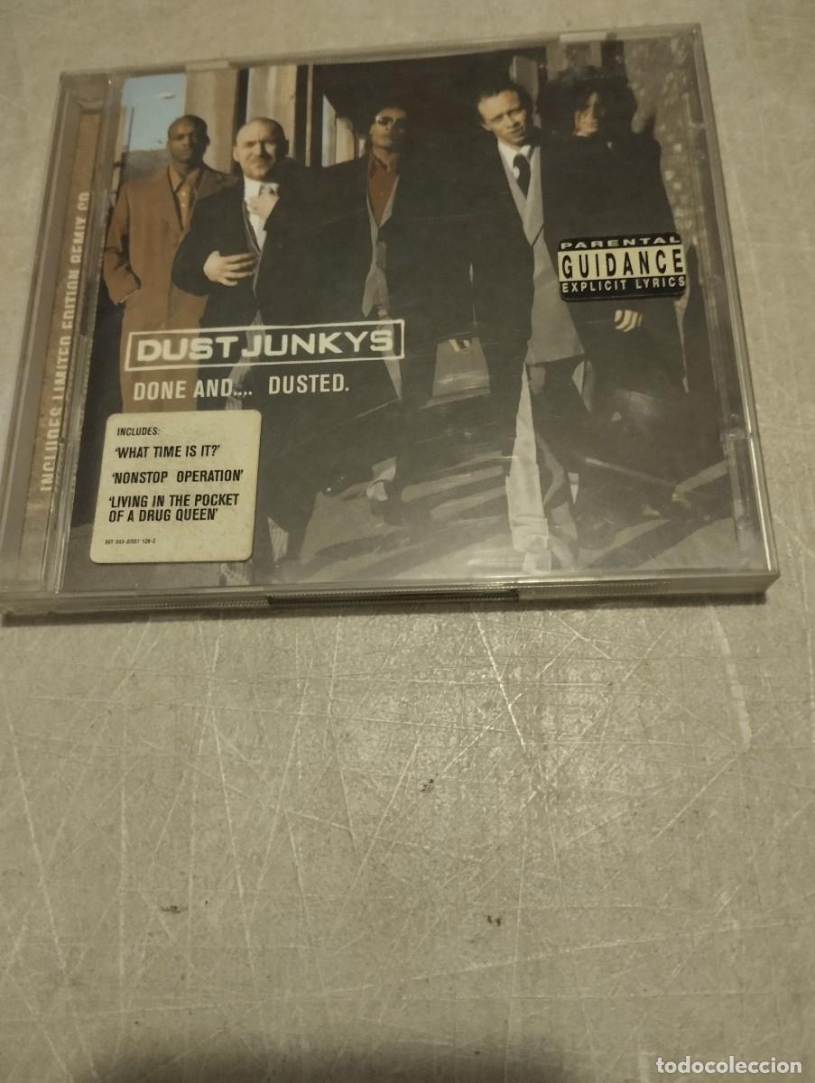 CDs de m&uacute;sica: DUST JUNKYS DOBLE CD DONE AND &hellip; DUSTED LIM EDIT REMIX CD - Foto 1