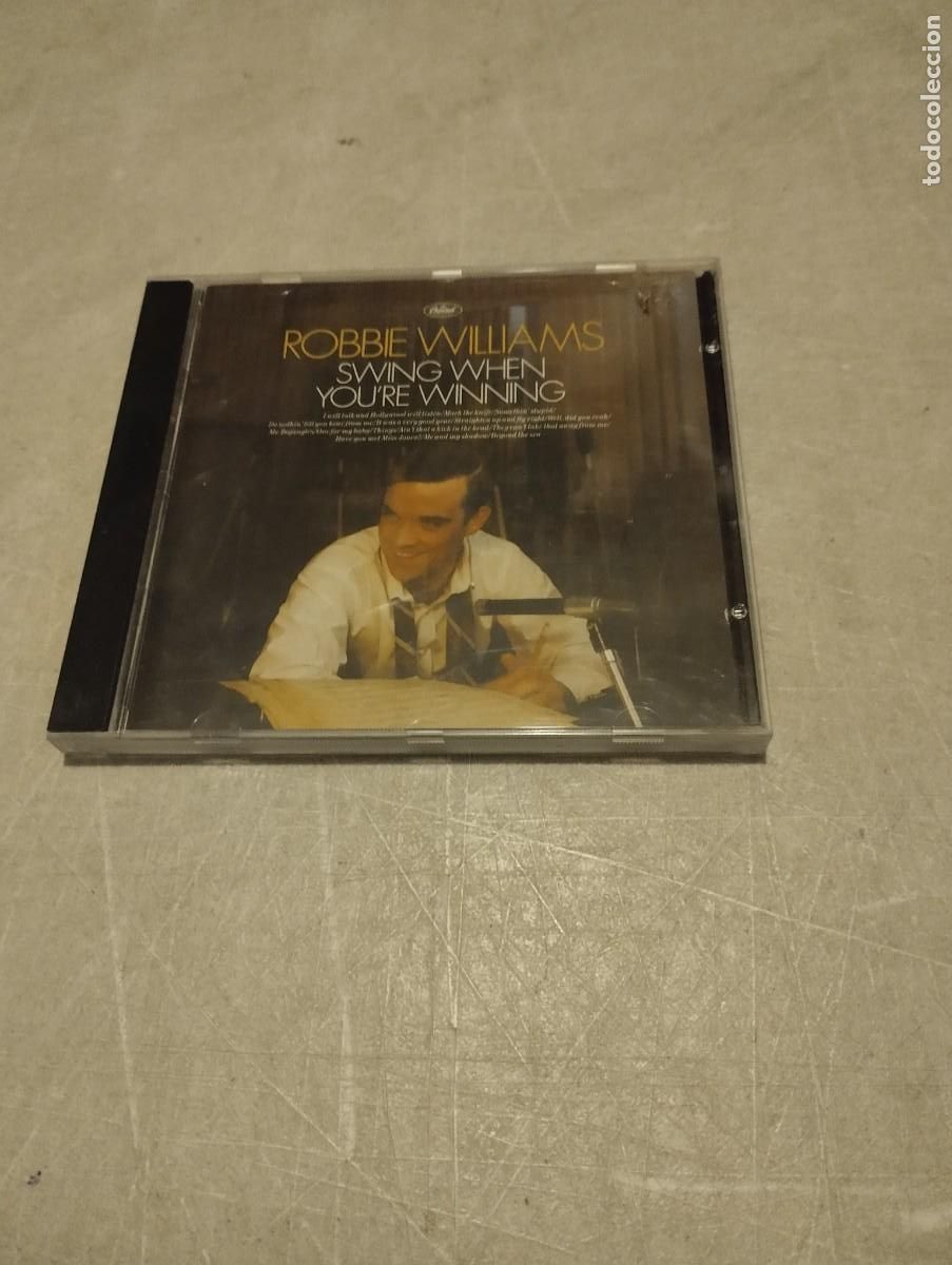 CDs de m&uacute;sica: ROBBIE WILLIAMS CD SWIN WHEN YOURE A WINNING - Foto 1