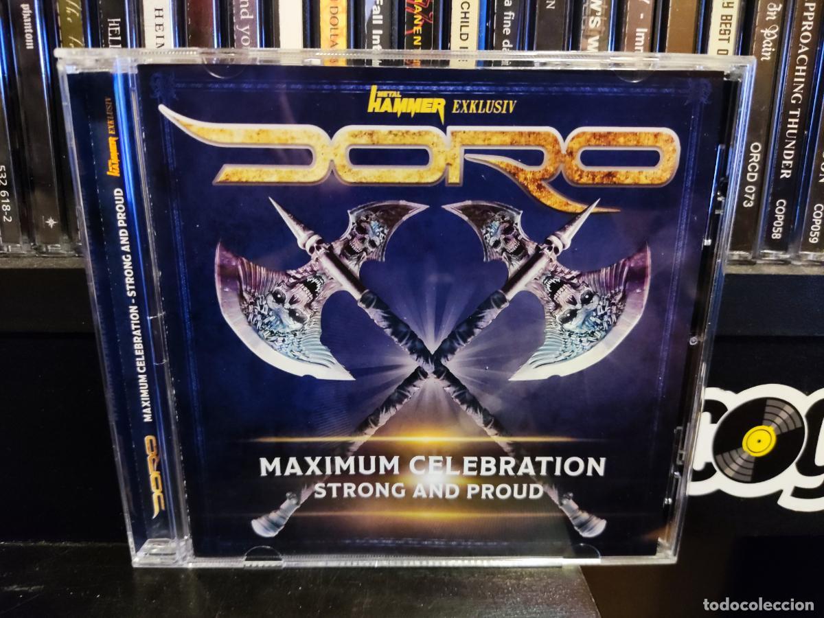 CDs de m&uacute;sica: DORO - MAXIMUM CELEBRATION - STRONG AND PROUD - Foto 1