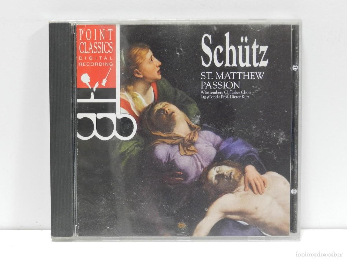 CDs de m&uacute;sica: DISCO CD. Sch&uuml;tz &ndash; St. Matthew Passion. COMPACT DISC. - Foto 1