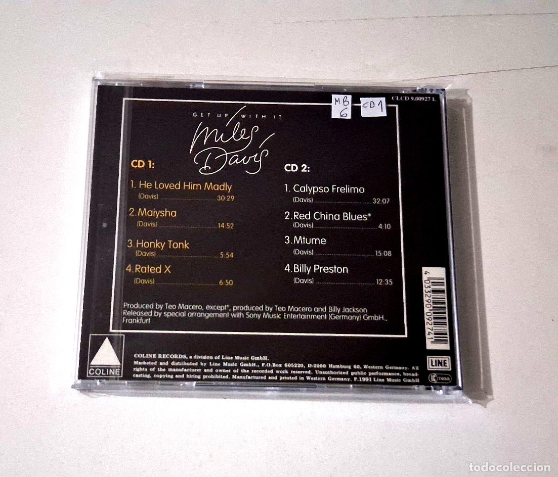 CDs de m&uacute;sica: MILES DAVIS &rdquo;GET UP WHIT IT PART 1&rdquo; CD 4 TRACKS - Foto 2