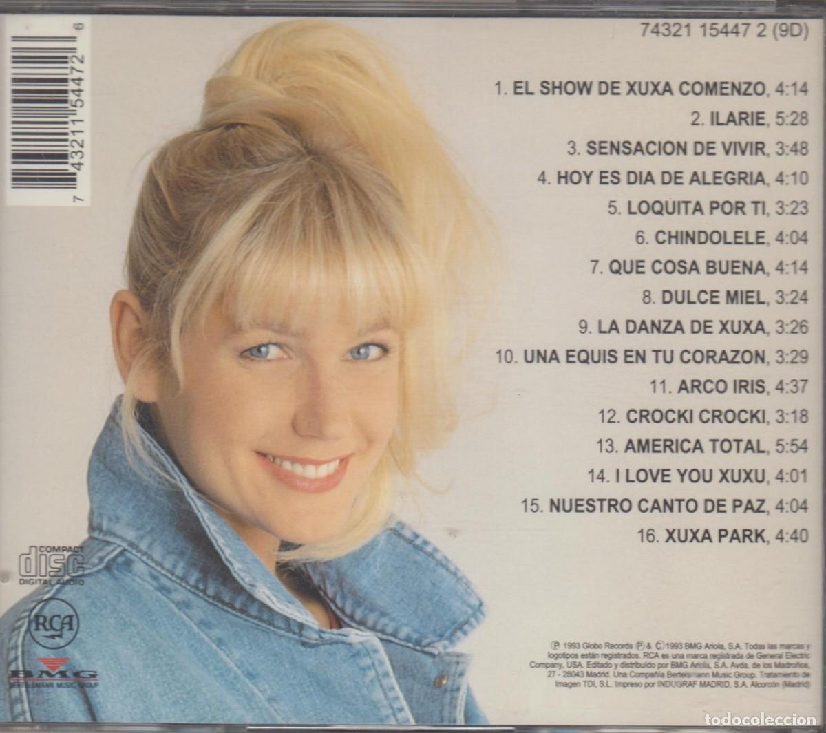 CDs de m&uacute;sica: Xuxa cd Todos sus &eacute;xitos 1993 RCA Spain - Foto 2