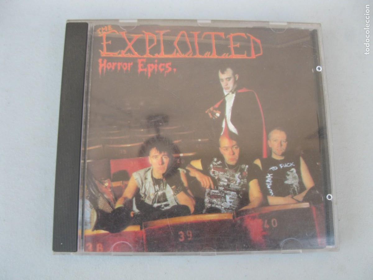 CDs de m&uacute;sica: CD - THE EXPLOITED - HORROR EPICS - DOJO LIMITED - A&Ntilde;O 1994. - Foto 1