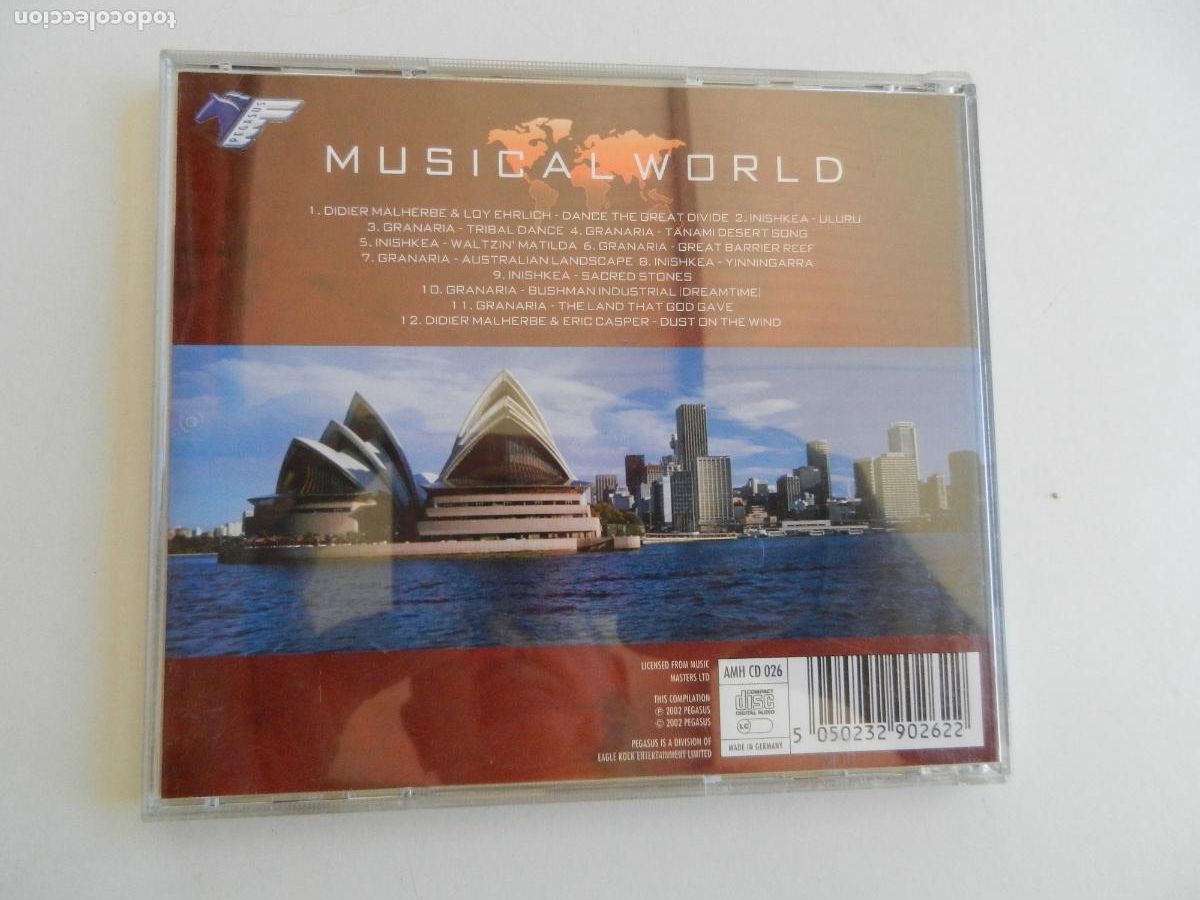 CDs de m&uacute;sica: MUSICA WORLD - AUSTRALIA - CD 2002 - Foto 3