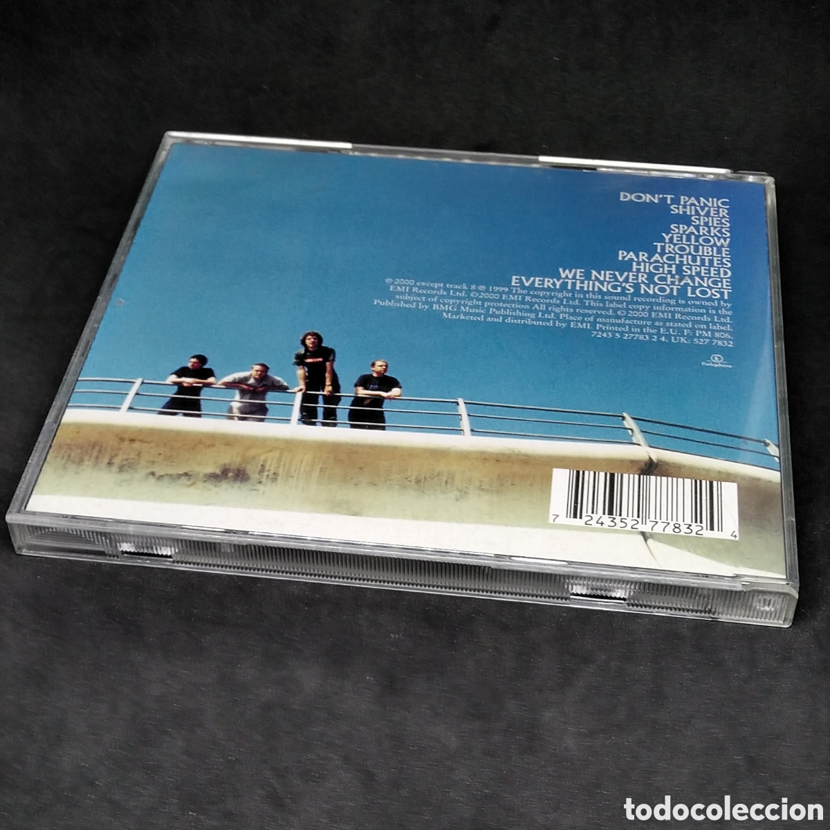 CDs de m&uacute;sica: COLDPLAY - PARACHUTES - 2000 - CD - DISCO VERIFICADO - Foto 2