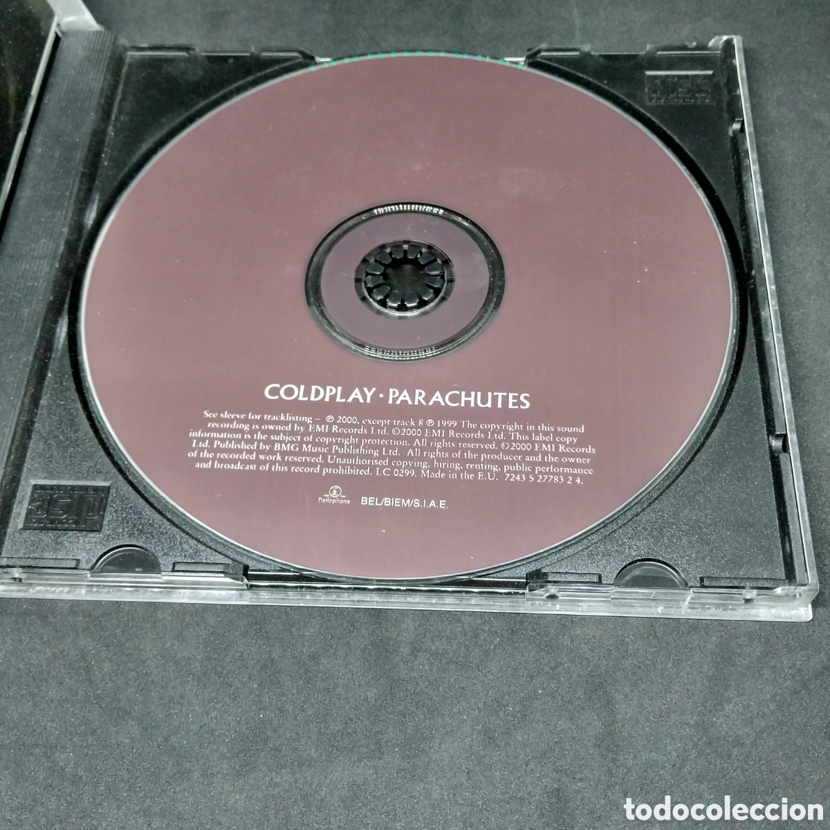 CDs de m&uacute;sica: COLDPLAY - PARACHUTES - 2000 - CD - DISCO VERIFICADO - Foto 6