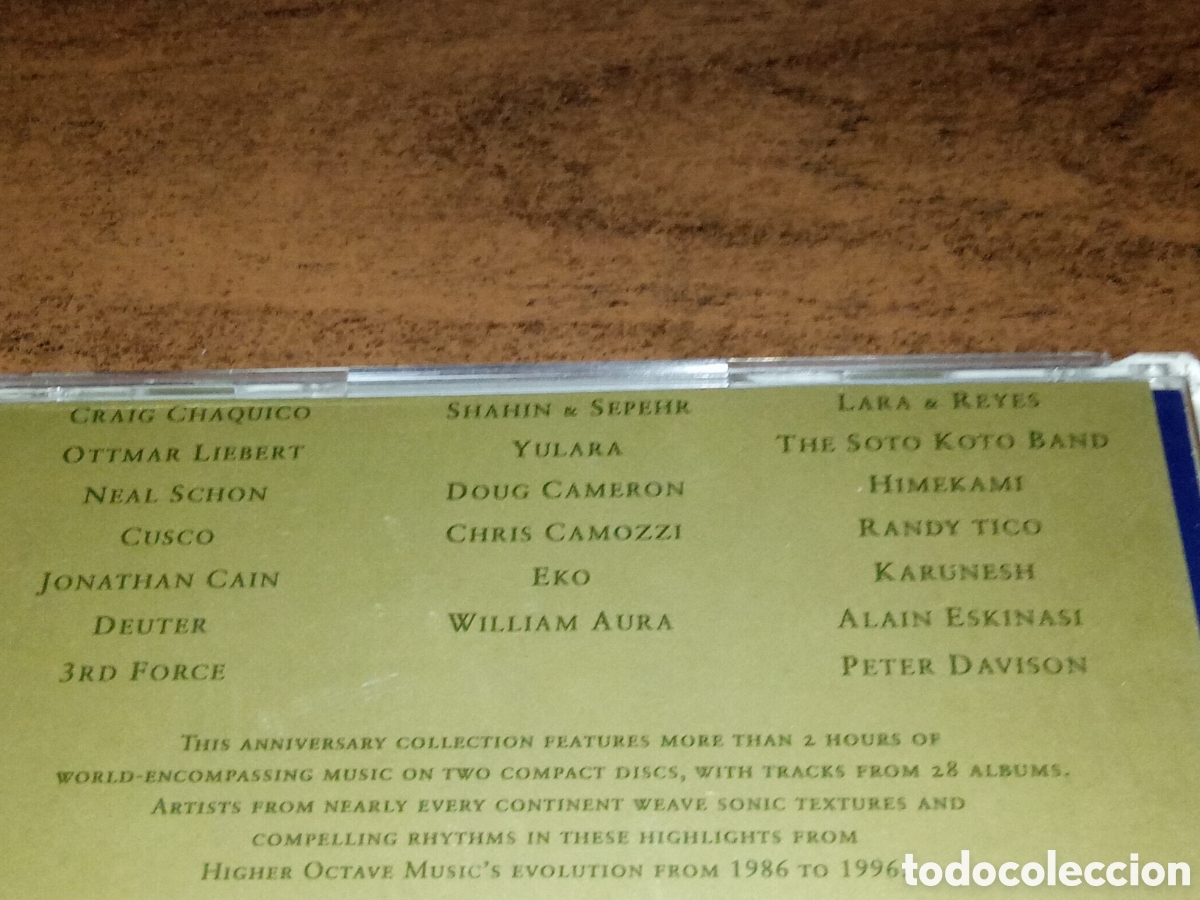 CDs de m&uacute;sica: Various &ndash; Evolution: 1986-1996 (2CD * 1996) Higher Octave Music - Foto 3