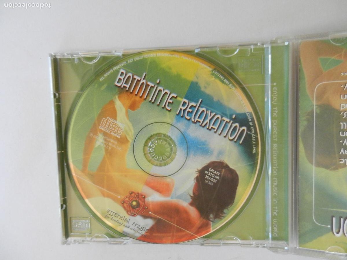 CDs de m&uacute;sica: BATHTIME RELAXATION - ESSENTIAL MUSIC - CD 2000 GALAXY MUSIC - Foto 2