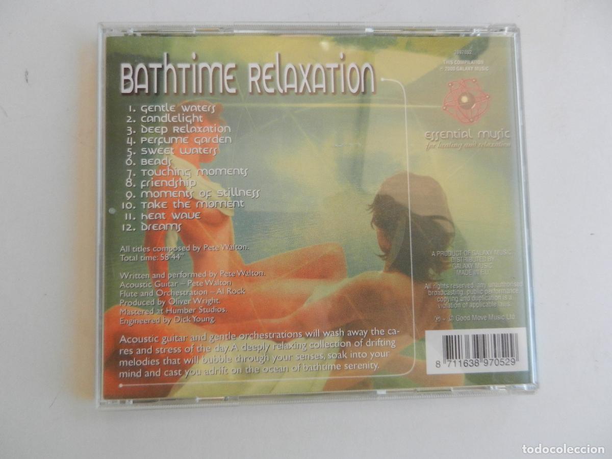 CDs de m&uacute;sica: BATHTIME RELAXATION - ESSENTIAL MUSIC - CD 2000 GALAXY MUSIC - Foto 3