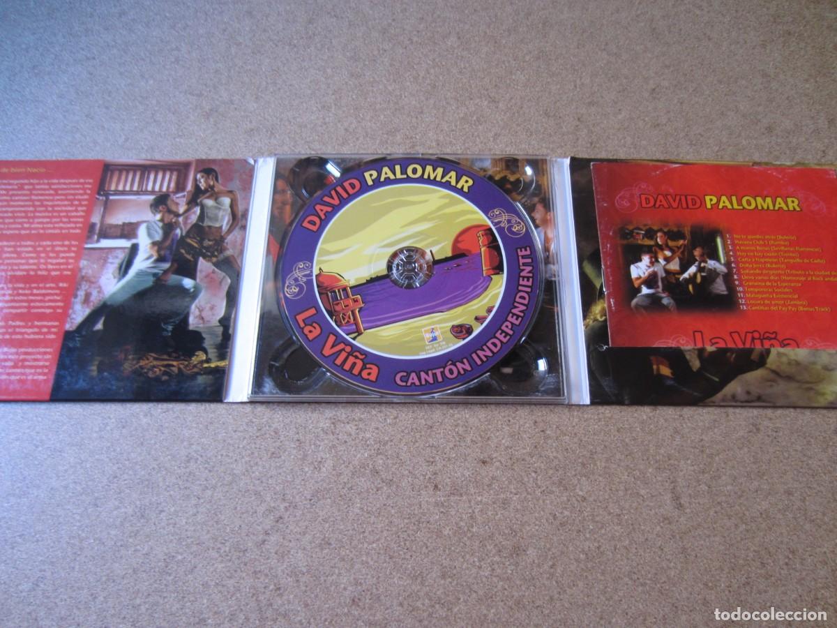 CDs de m&uacute;sica: David Palomar - La Vi&ntilde;a Cant&oacute;n Independiente (CD) - Foto 6