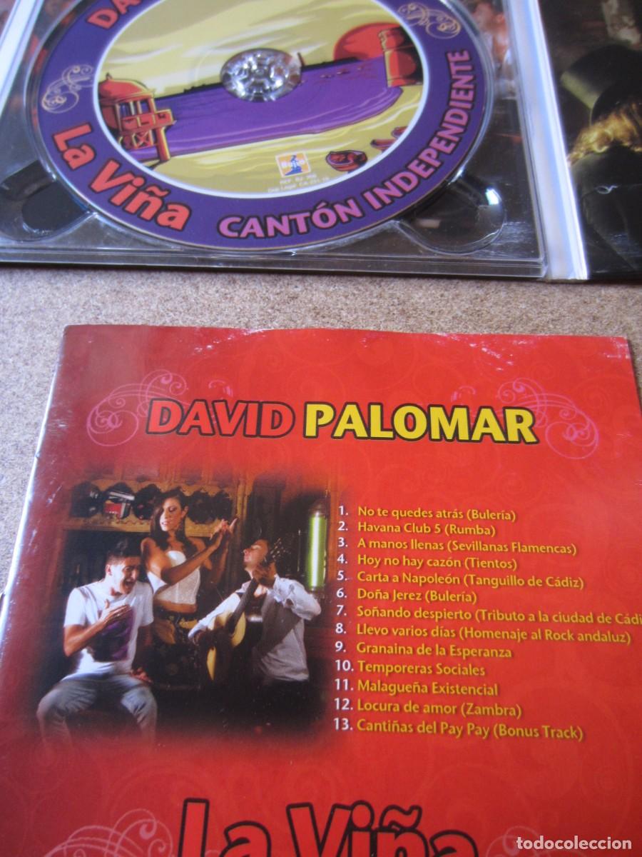 CDs de m&uacute;sica: David Palomar - La Vi&ntilde;a Cant&oacute;n Independiente (CD) - Foto 7