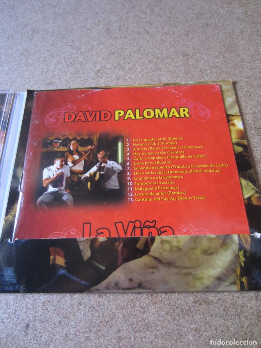 CDs de m&uacute;sica: David Palomar - La Vi&ntilde;a Cant&oacute;n Independiente (CD) - Foto 10