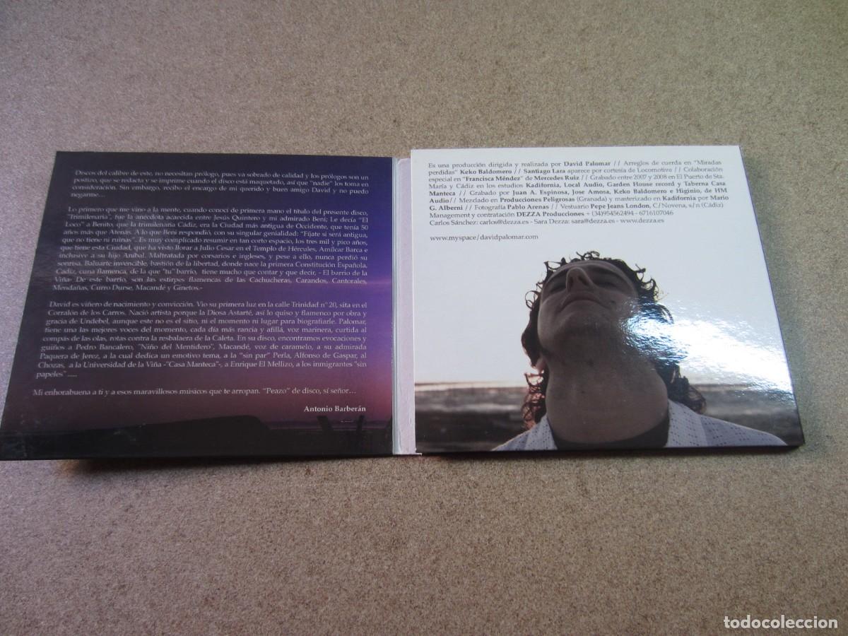CDs de m&uacute;sica: David Palomar - Trimilenaria (CD) - Foto 4