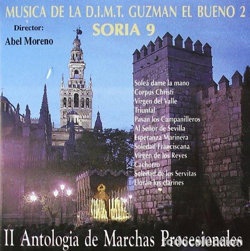 CDs de M&uacute;sica: 'II Antolog&iacute;a de Marchas Procesionales', de Soria 9 con Abel Moreno. 12 temas. 1993. Buen estado.