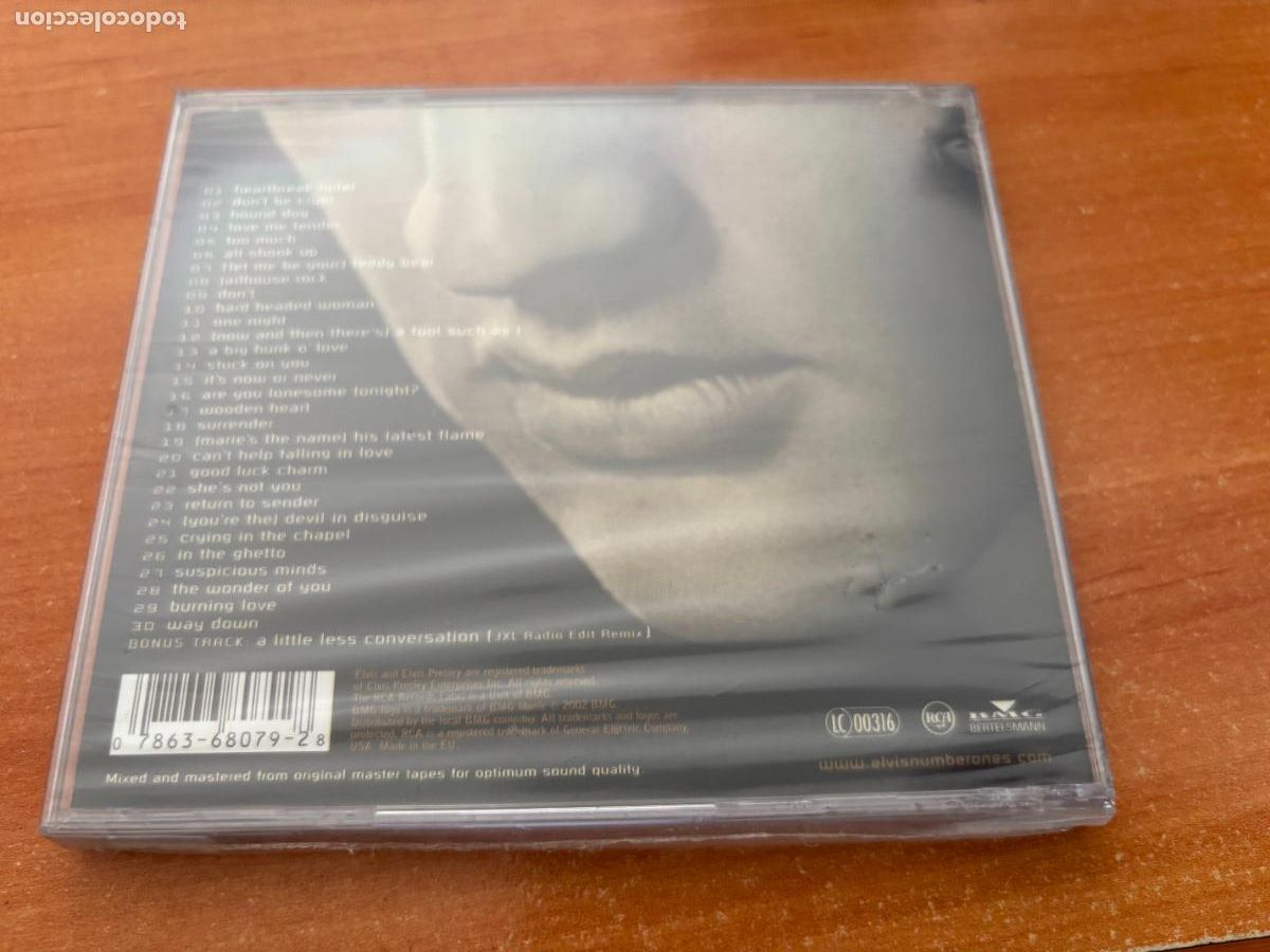 CDs de m&uacute;sica: ELVIS 30 N&ordm; 1 HITS. CD PRECINTADO. SEALED (CDIM4) - Foto 2