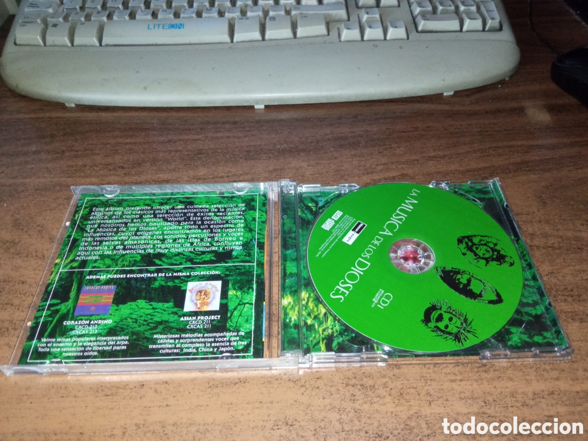 CDs de m&uacute;sica: Varios &ndash; La M&uacute;sica De Los Dioses (2CD 1998) - Foto 2
