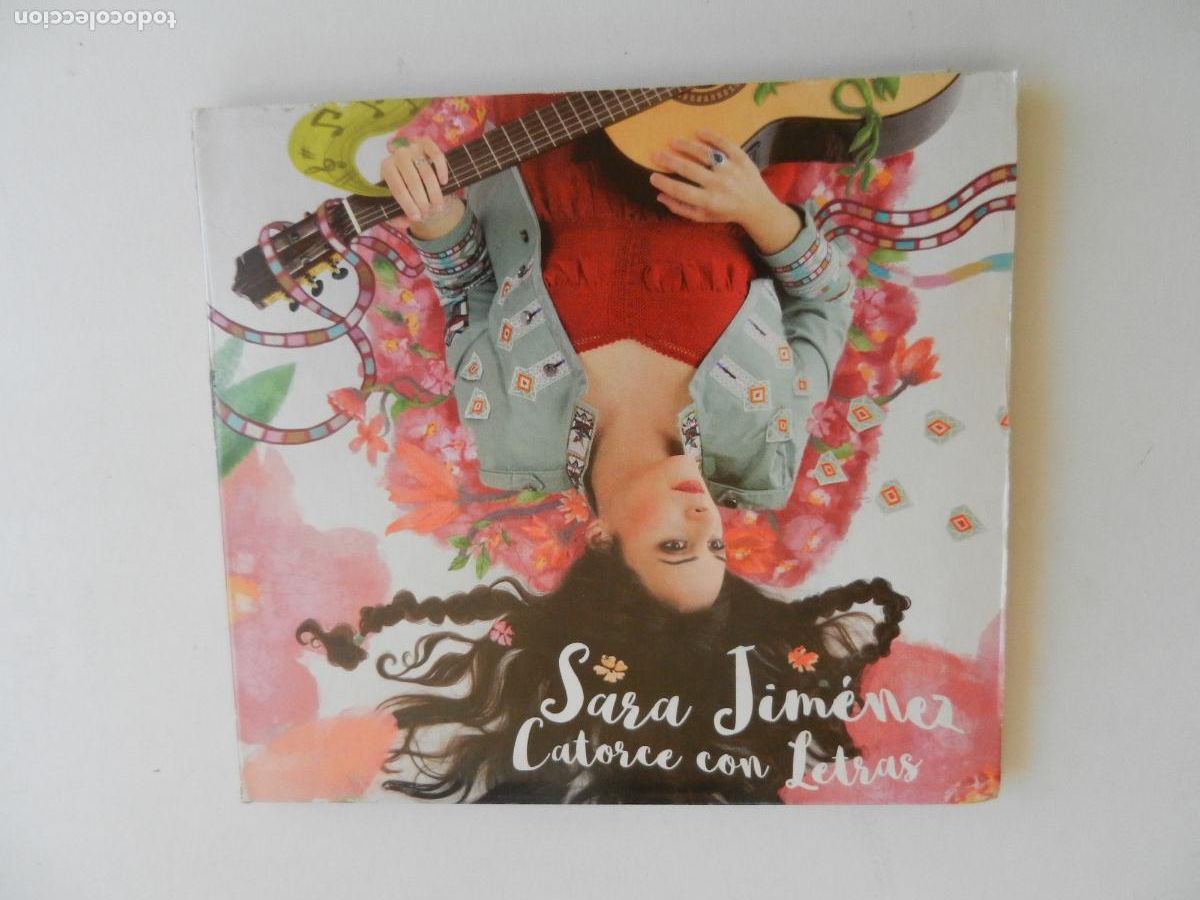 CDs de m&uacute;sica: SARA JIMENEZ - CATORCE CON LETRAS - CD+LIBRETO - Foto 1