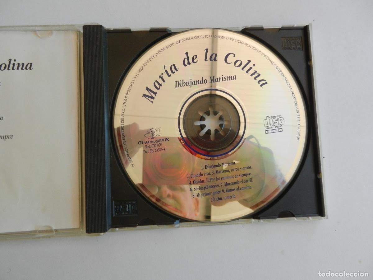 CDs de m&uacute;sica: MARIA DE LA COLINA - DIBUJANDO MARISMA - CD 1994 - Foto 2