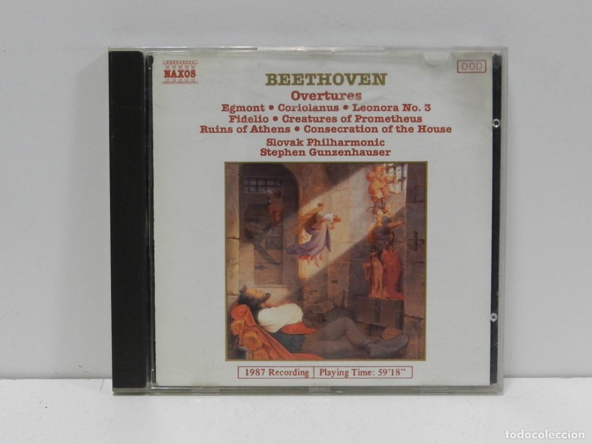CDs de m&uacute;sica: DISCO CD. Beethoven &ndash; Overtures. COMPACT DISC. - Foto 1
