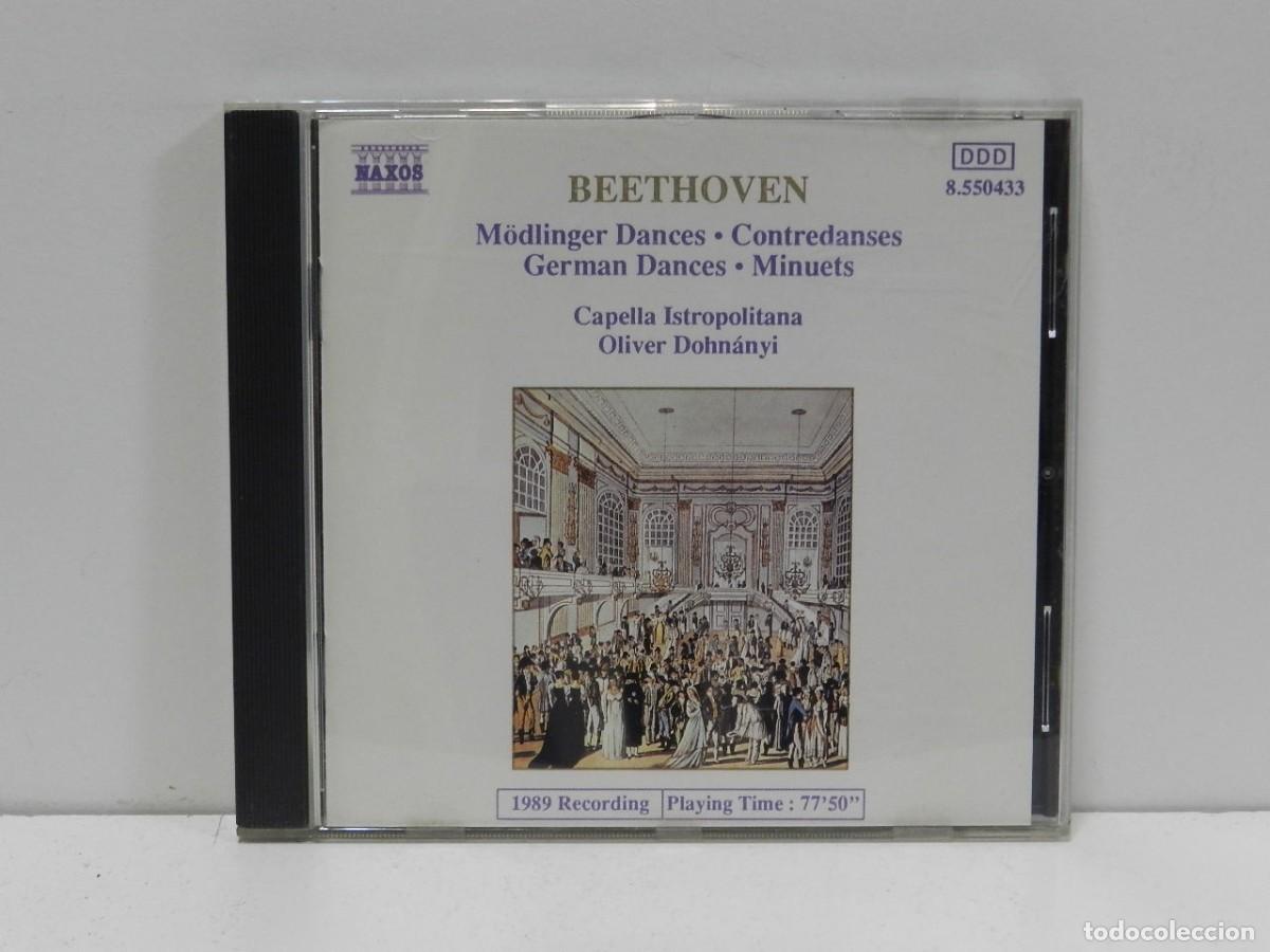 CDs de m&uacute;sica: DISCO CD. Beethoven &ndash; M&ouml;dlinger Dances / Contredanses / German Dances / Minuets. COMPACT DISC. - Foto 1