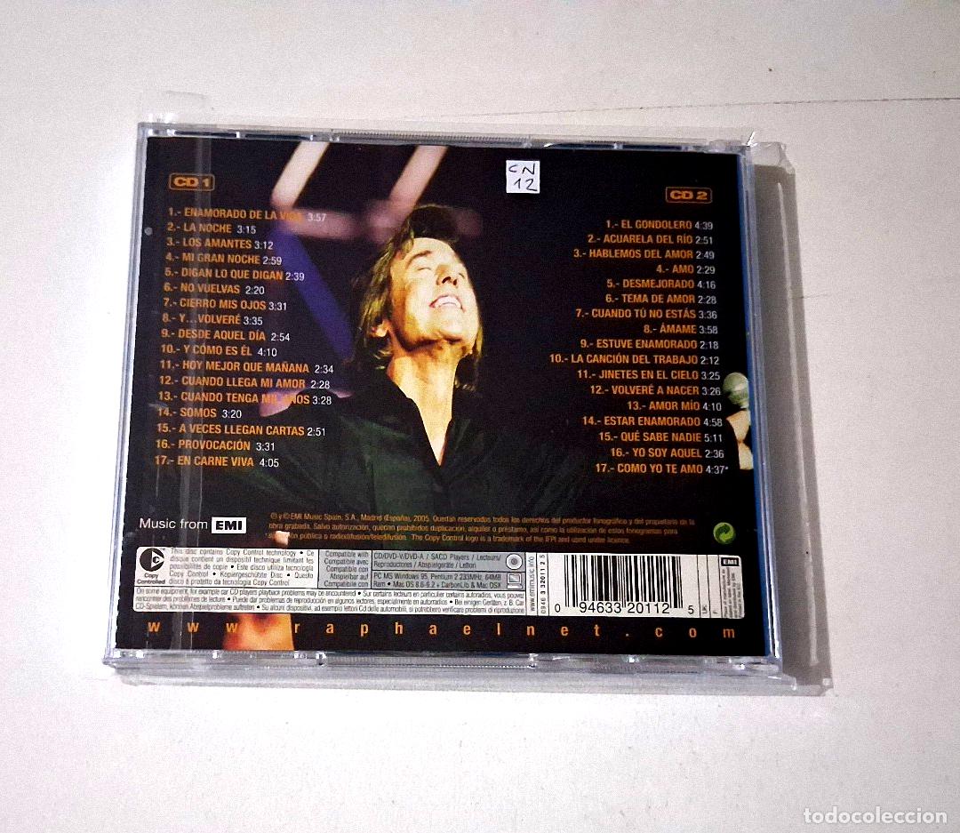 CDs de m&uacute;sica: RAPHAEL &rdquo;RAPHAEL PARA TODOS&rdquo; 2CD 34 TRACKS CD COMO NUEVO - Foto 2