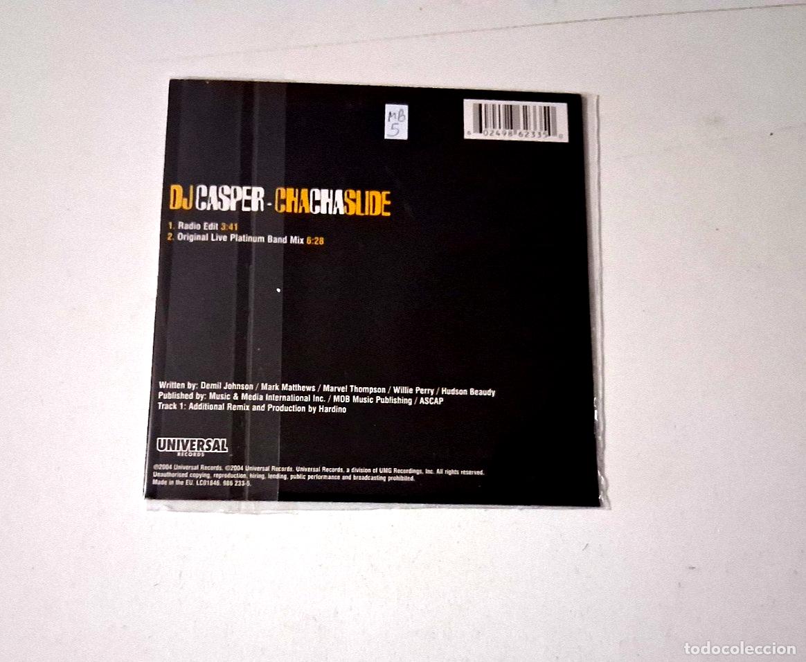 CDs de m&uacute;sica: DJ CASPER &rdquo;CHA CHA SLIDE&rdquo; CD SINGLE 2 TRACKS - Foto 2