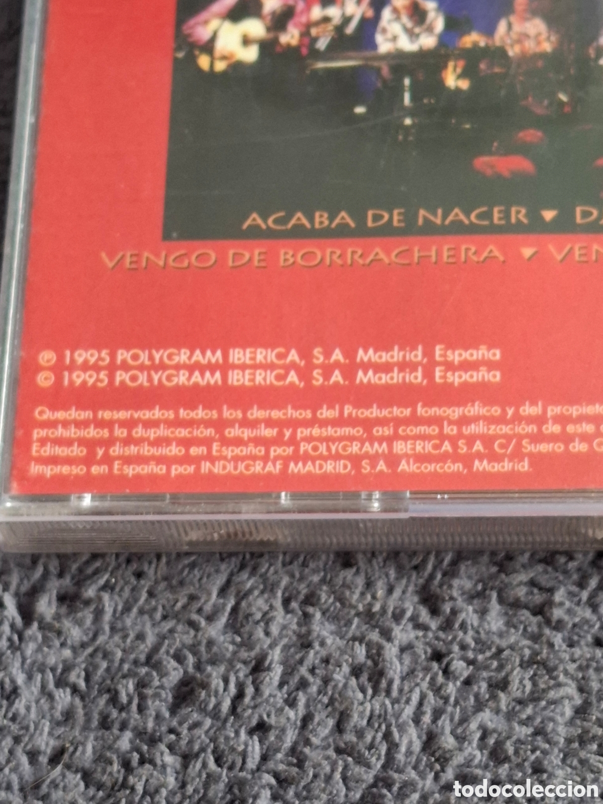 CDs de m&uacute;sica: CD53. De Aki A Ketama, Polygram Ib&eacute;rica, Mercury 1995. - Foto 6
